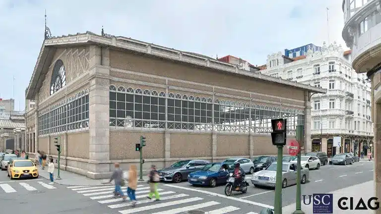Mercado Praza de lugo, Coruña