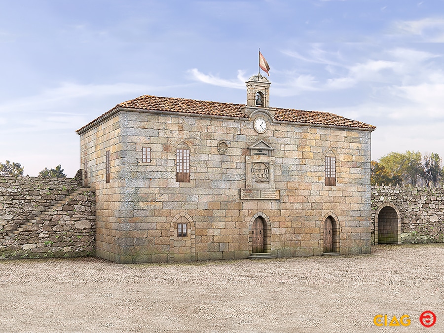 Antiga Casa Consistorial de Pontevedra, Reforma S.XIX