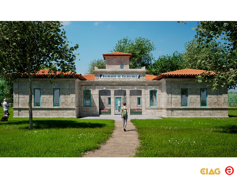 Balneario de Caldeliñas, S. XIX