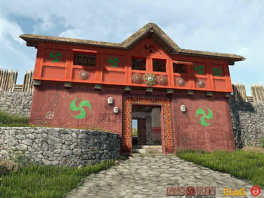 Porta Leste da Croa de Lanóbriga, S. II a.C.