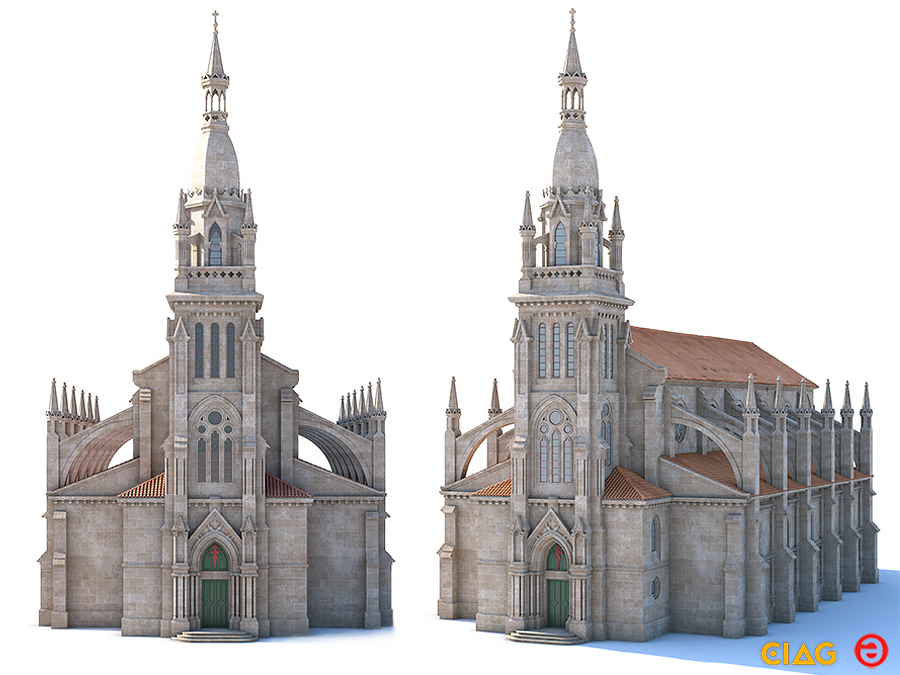 Igrexa Neogótica de Canedo, 1910