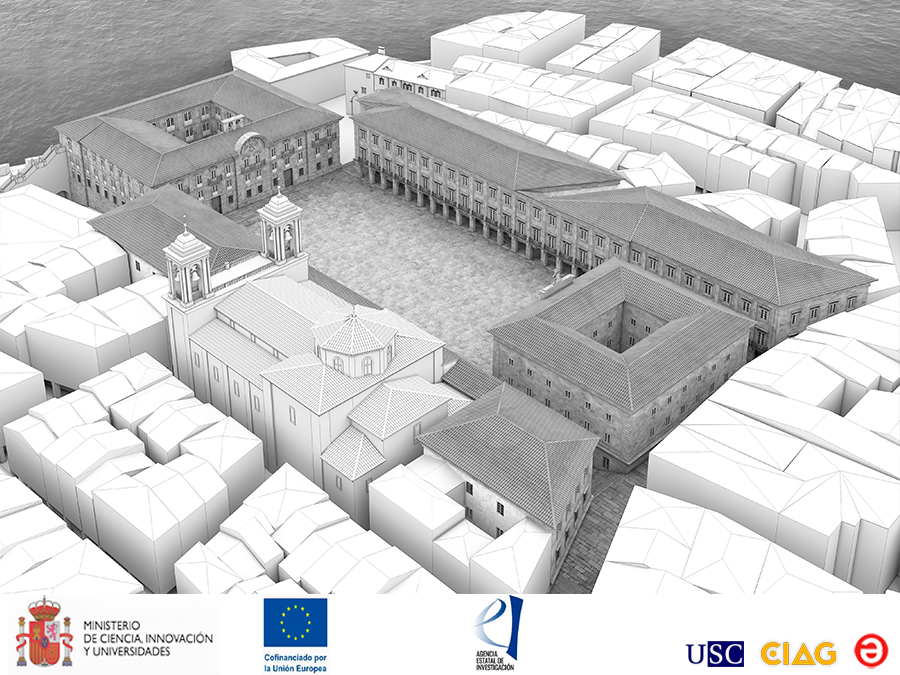 Praza da Fariña, Cidade Vella de A Coruña, S. XVIII