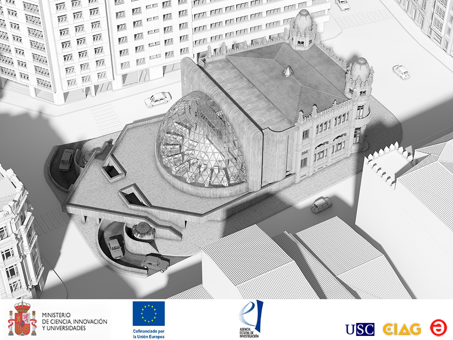 Proxecto de Reforma do Edificio Castromil, 1975